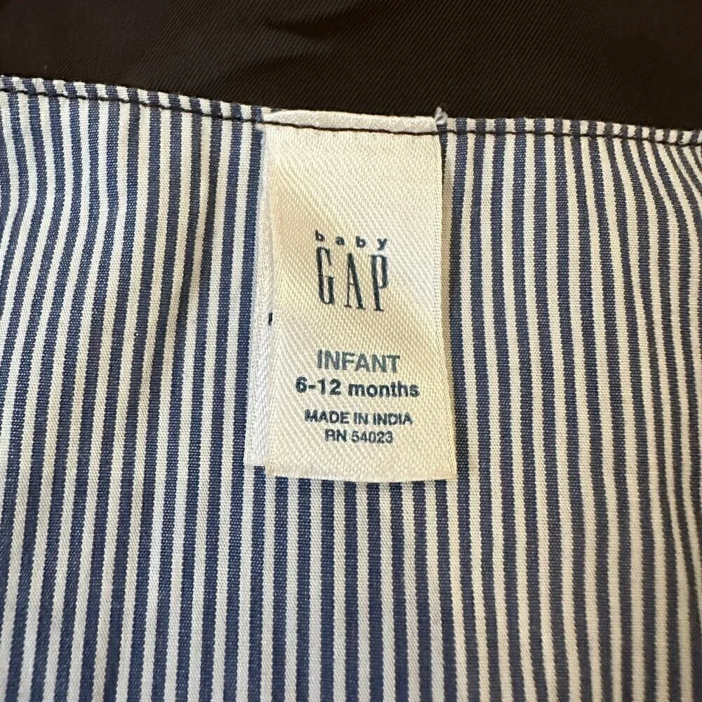 Baby Gap plaid madras vest - Picture 3 of 5
